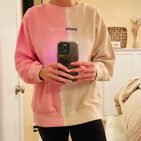 Ariana Grande World Tour Thank You Sweet Split Concert Merch Crewneck Sw… - Picture 5 of 16